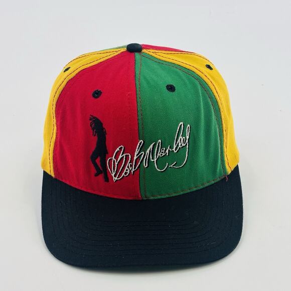 Bob Marley Vintage Hat - Balzout - Made In USA - Adult Adjustable Snapback Cap - Picture 1 of 7